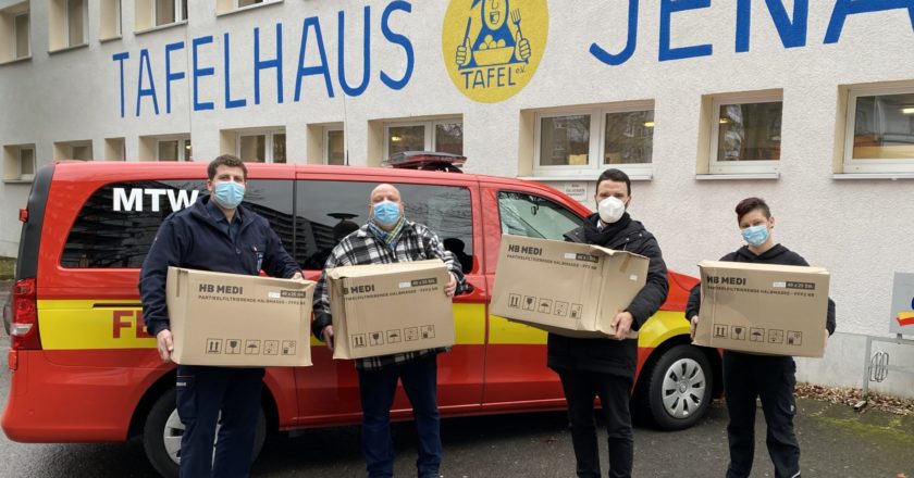 Stadt Jena verteilt kostenlose FFP2-Masken an alle